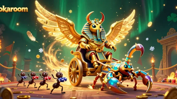 Experience high-stakes thrills at jokaroom's casino with epic battles and dazzling treasures.